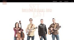 Desktop Screenshot of barcelonabluegrassband.com